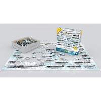 World War 2 Aircraft 500 Piece Jigsaw Puzzle Eurographics