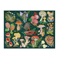 World of Mushrooms 1000 Piece Jigsaw Puzzle Galison