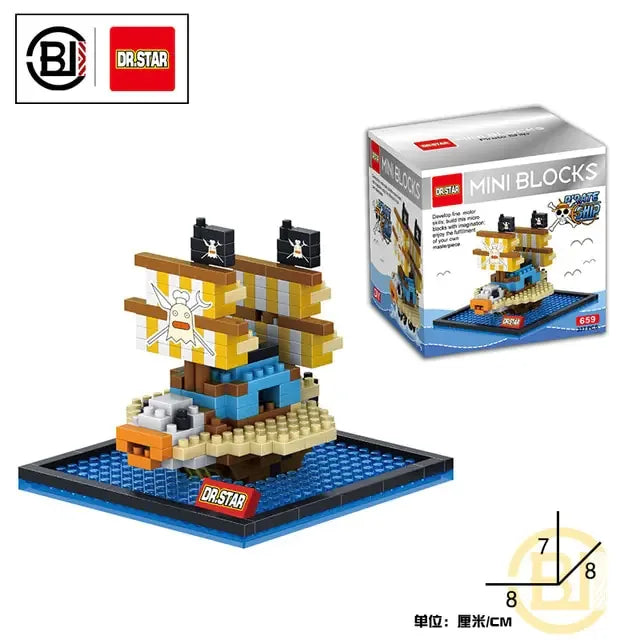Pirate Ship Series Building Game Toys - # BOT&G522510002 - BIG FRENCHIES