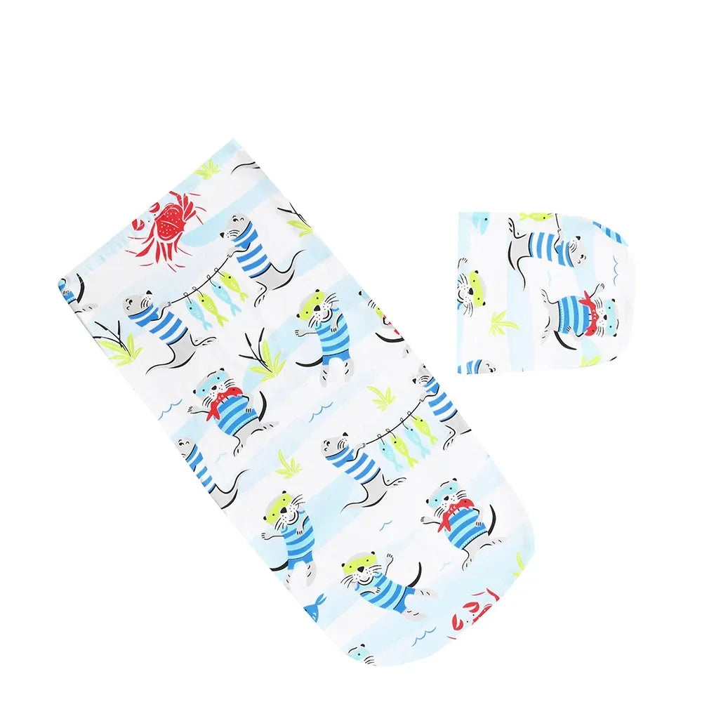Newborn Swaddle Blanket - # BAGE41210021 - BIG FRENCHIES