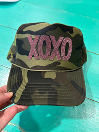 XOXO Rhinestone Trucker - BIG FRENCHIES