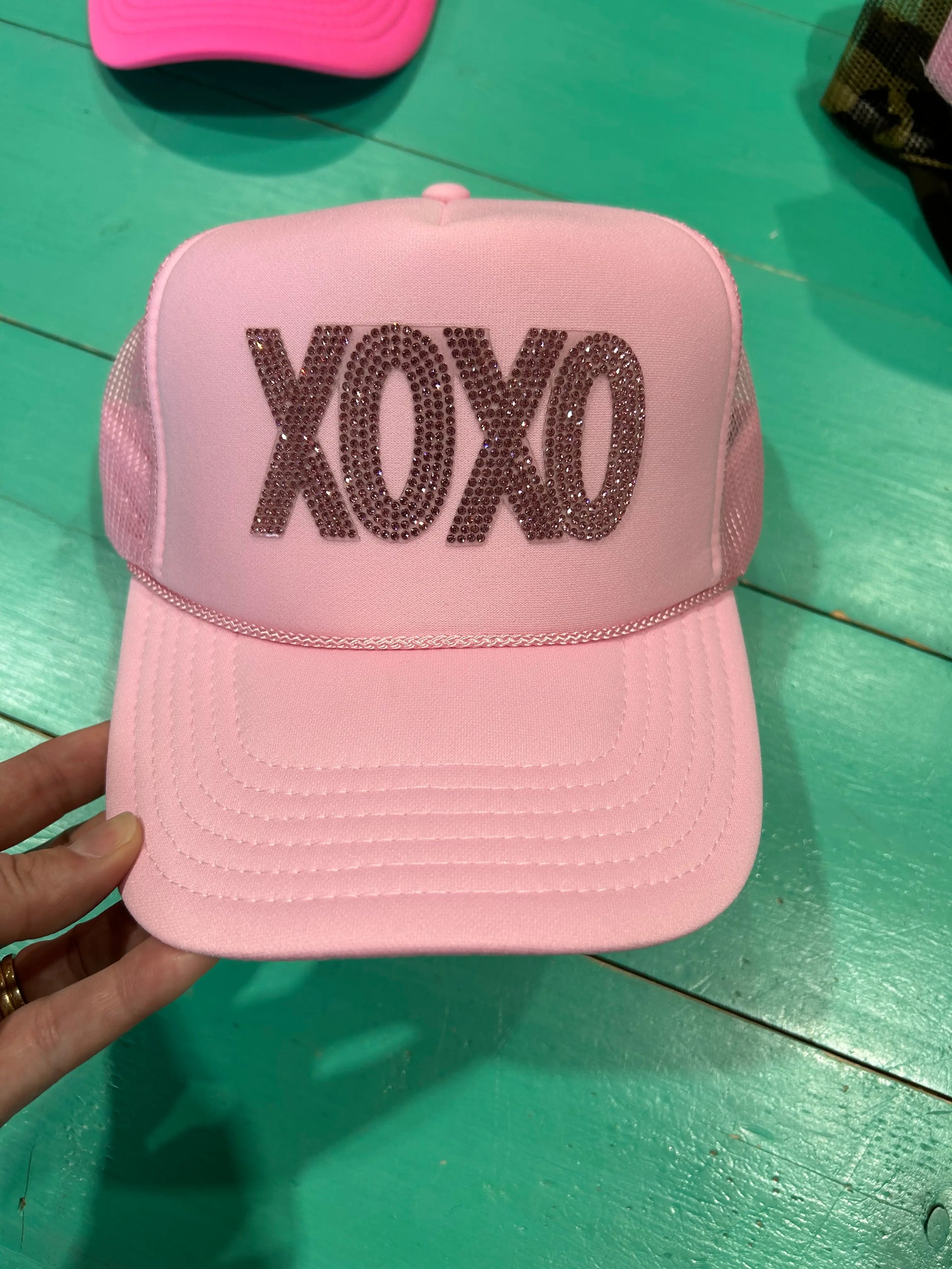 XOXO Rhinestone Trucker - BIG FRENCHIES
