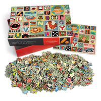 XYZ Blocks 1000 Piece Jigsaw Puzzle Fred