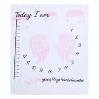 Newborn Baby Milestone Photography Blanket - # BAGE41110002 - BIG FRENCHIES