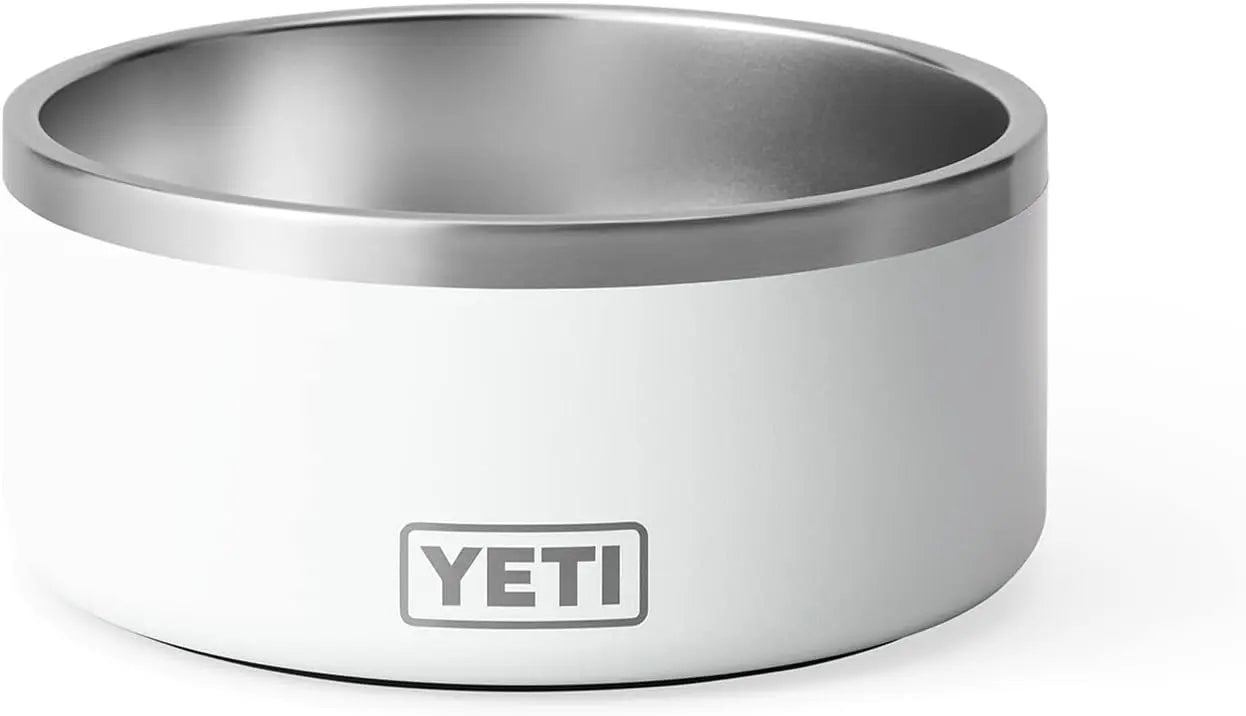 YETI 8, Stainless Steel, Non-Slip Dog Bowl, Holds 64 Ounces