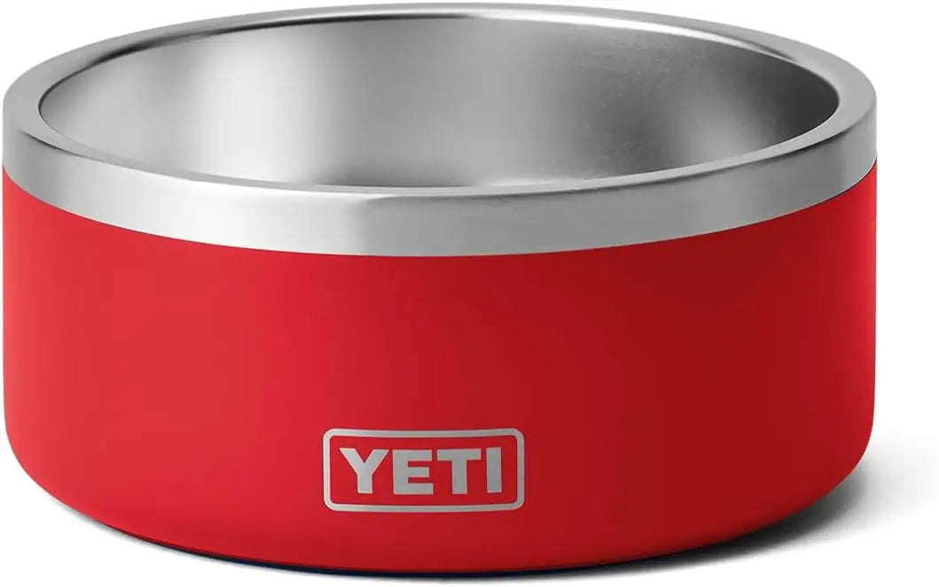 YETI 8, Stainless Steel, Non-Slip Dog Bowl, Holds 64 Ounces