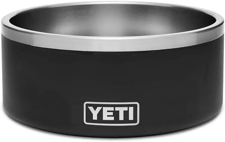YETI 8, Stainless Steel, Non-Slip Dog Bowl, Holds 64 Ounces