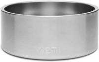 YETI 8, Stainless Steel, Non-Slip Dog Bowl, Holds 64 Ounces