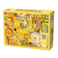 Yellow 1000 Piece Jigsaw Puzzle Cobble Hill