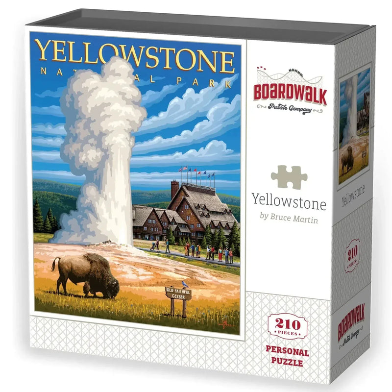 Yellowstone National Park 210 Piece Jigsaw Puzzle Boardwalk - BIG FRENCHIES