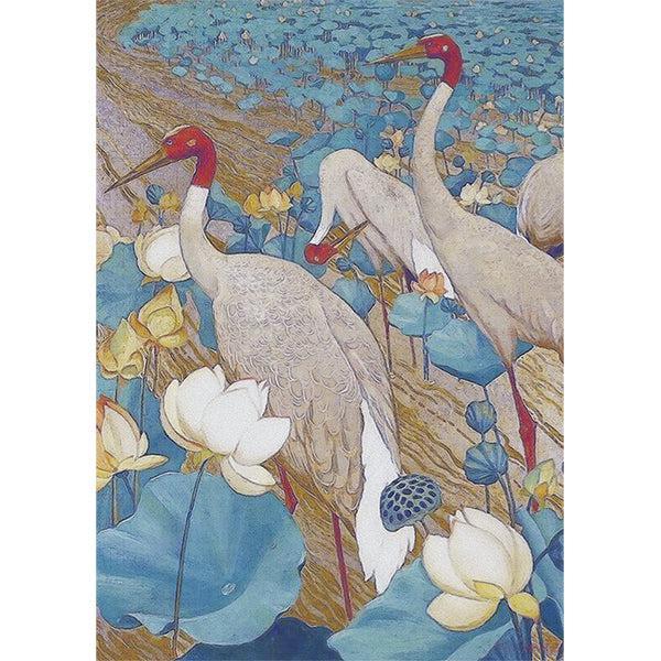 Ying Yang Plumage 1000 Piece Jigsaw Puzzle Piatnik - BIG FRENCHIES