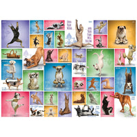Yoga Dogs 1000 Piece Jigsaw Puzzle Eurographics