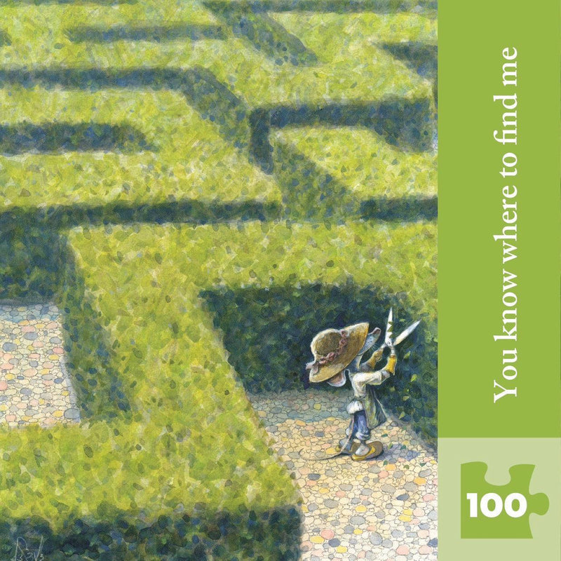 You Know Where to Find Me 100 Piece Mini Jigsaw Puzzle NYPC - BIG FRENCHIES
