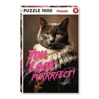 You Look Purrrfect! 1000 Piece Jigsaw Puzzle Piatnik