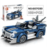 City Racing Building Blocks Set - Educational Car Story Toys for Children - # BOT&G52710007 - BIG FRENCHIES