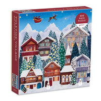 Yuletide Village 500 Piece Jigsaw Puzzle Galison