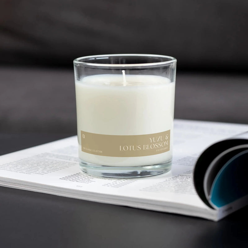 Yuzu and Lotus Blossom Candle - BIG FRENCHIES
