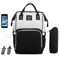 USB Diaper Baby Bag - # BAGEG11910001 - BIG FRENCHIES