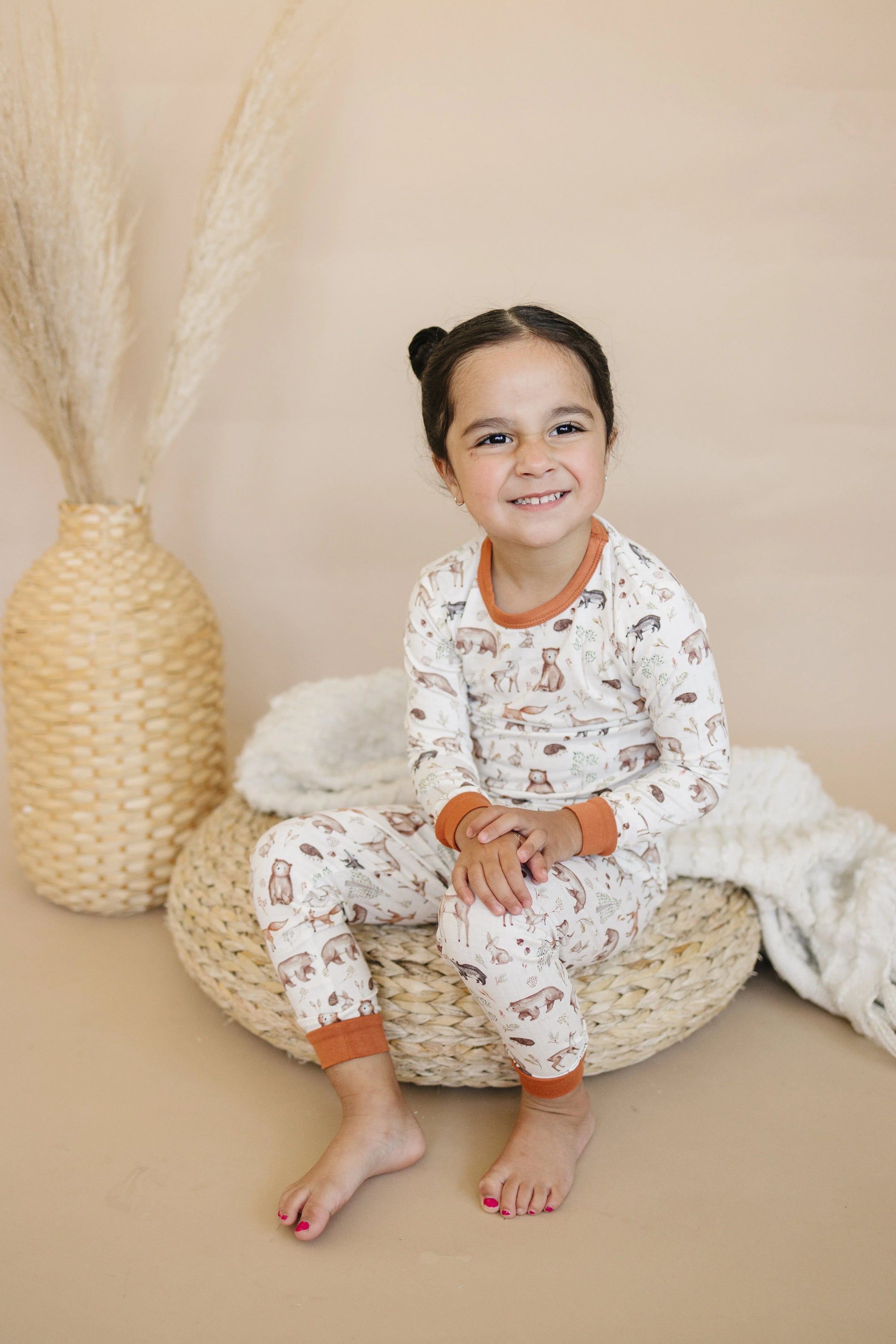 Forest Friends 2pc Bamboo Pajamas - BIG FRENCHIES