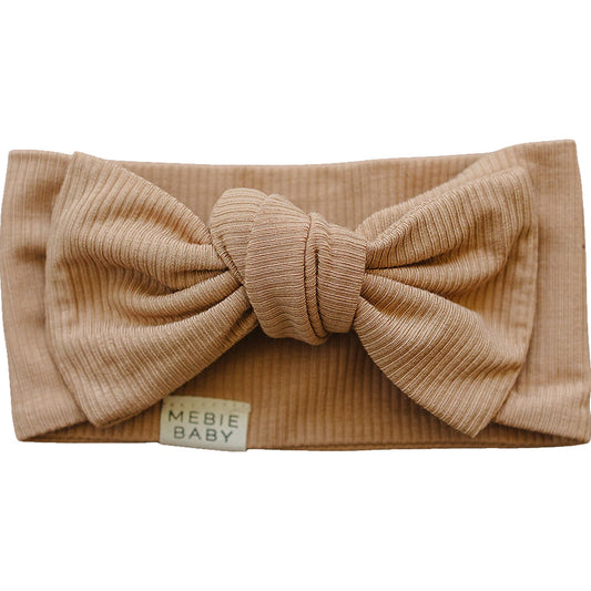 Latte Ribbed Bamboo Head Wrap - BIG FRENCHIES