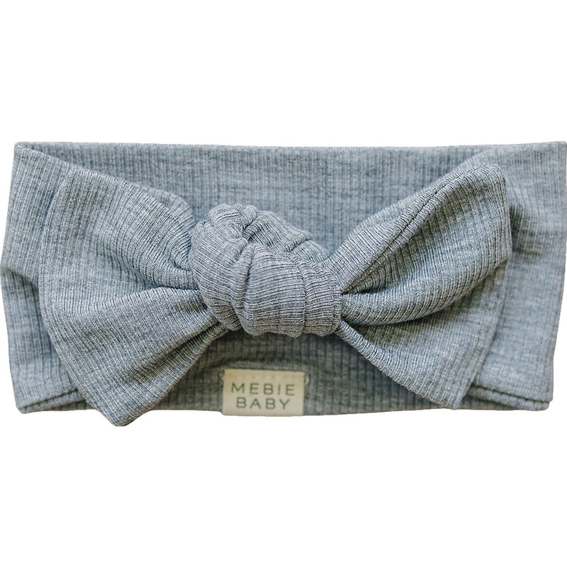 Heather Grey Ribbed Bamboo Head Wrap - BIG FRENCHIES
