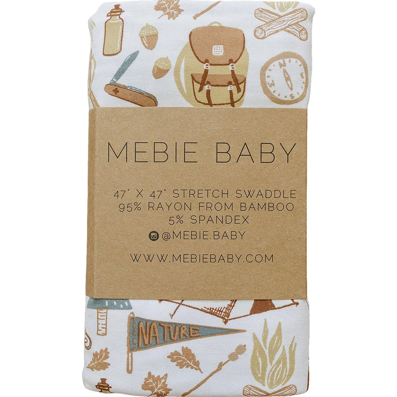 Camping Trip Bamboo Stretch Swaddle - BIG FRENCHIES