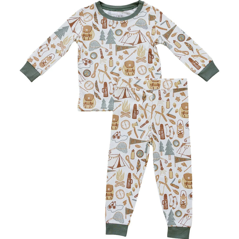 Camping Trip Ribbed Bamboo Cozy Set - BIG FRENCHIES