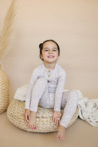 Oopsie Daisy 2pc Henley Bamboo Pajamas - Sizes Newborn & Up! - BIG FRENCHIES