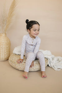 Oopsie Daisy 2pc Henley Bamboo Pajamas - Sizes Newborn & Up! - BIG FRENCHIES