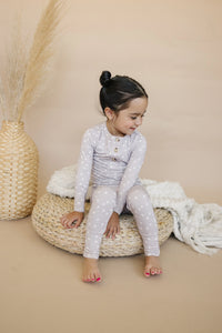 Oopsie Daisy 2pc Henley Bamboo Pajamas - Sizes Newborn & Up! - BIG FRENCHIES