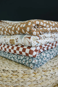 Camping Trip Bamboo Fleece Quilt - BIG FRENCHIES