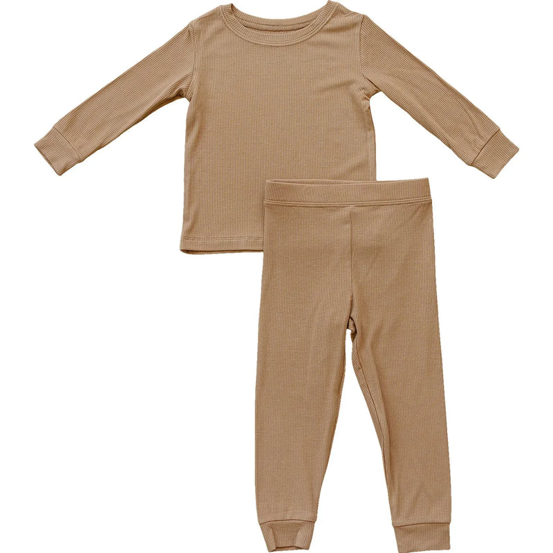 Latte Ribbed Bamboo Cozy Set - BIG FRENCHIES