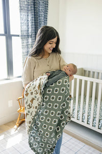 Southwest Aztec + Outlaw Cowboy Muslin Quilt - BIG FRENCHIES