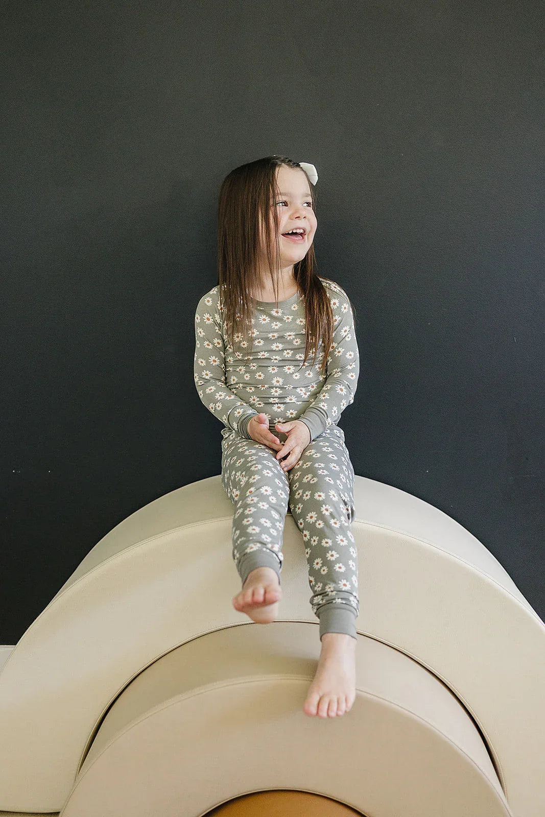 Light Green Daisy Bamboo Cozy Set - BIG FRENCHIES
