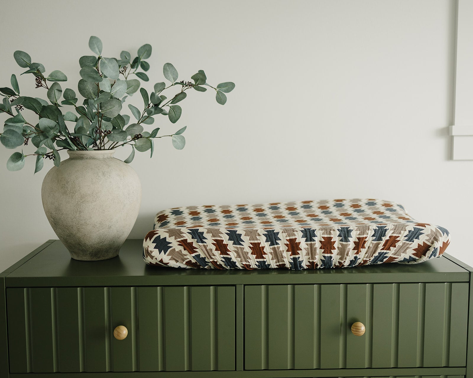 Western Aztec Muslin Changing Pad Cover