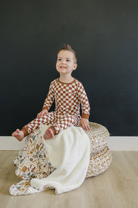 Camping Trip Bamboo Fleece Quilt - BIG FRENCHIES