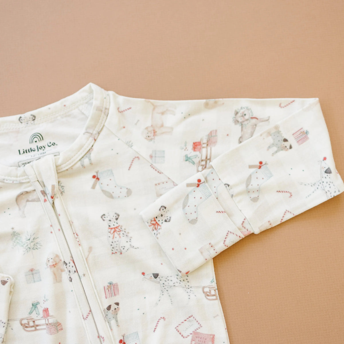 Santa Paws Bamboo Zippy Pajamas - BIG FRENCHIES