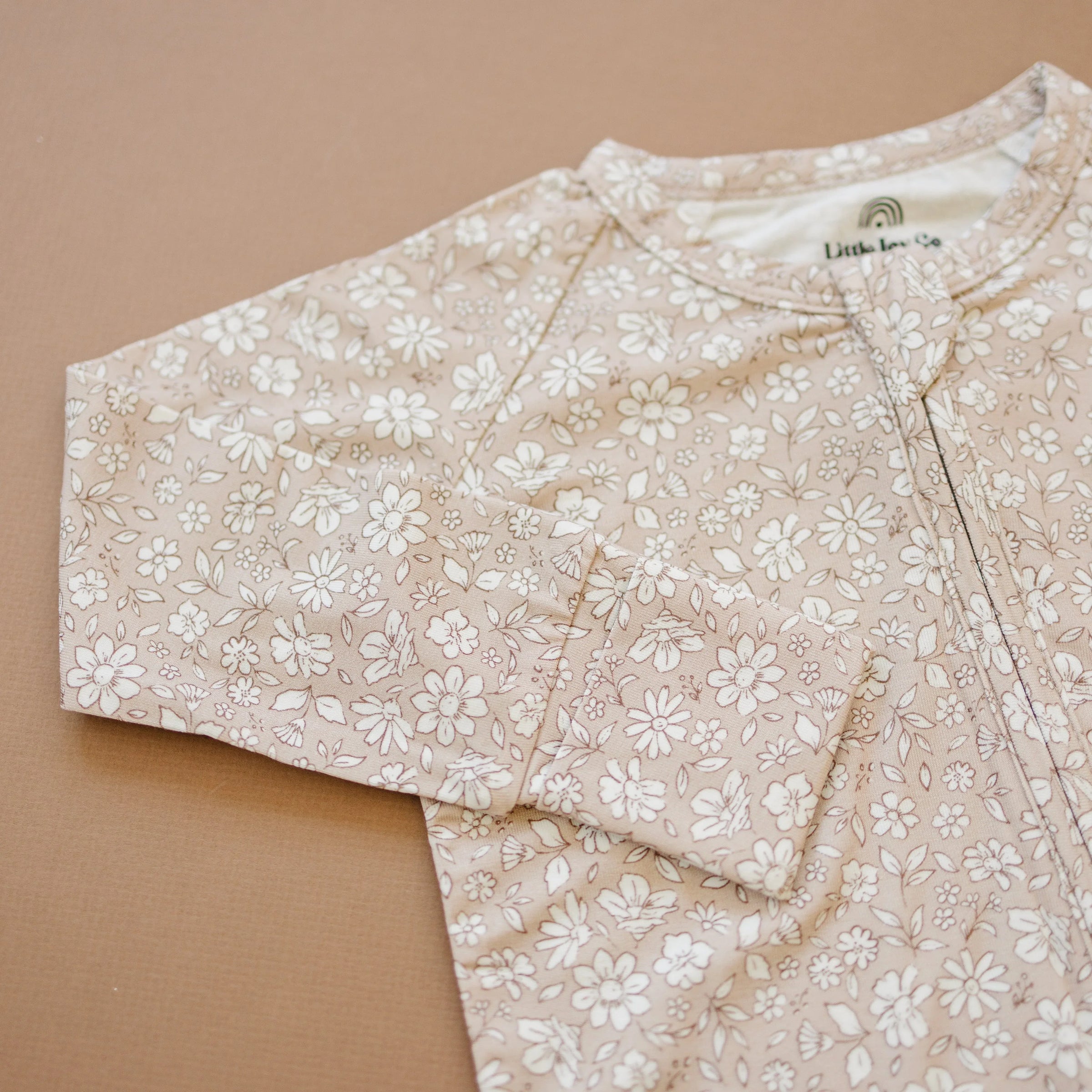Dainty Ditsy Bamboo Zippy Romper - BIG FRENCHIES