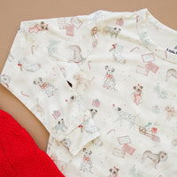 Santa Paws 2pc Bamboo Pajamas - BIG FRENCHIES