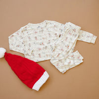 Santa Paws 2pc Bamboo Pajamas - BIG FRENCHIES