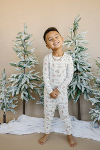 Santa Paws 2pc Bamboo Pajamas - BIG FRENCHIES
