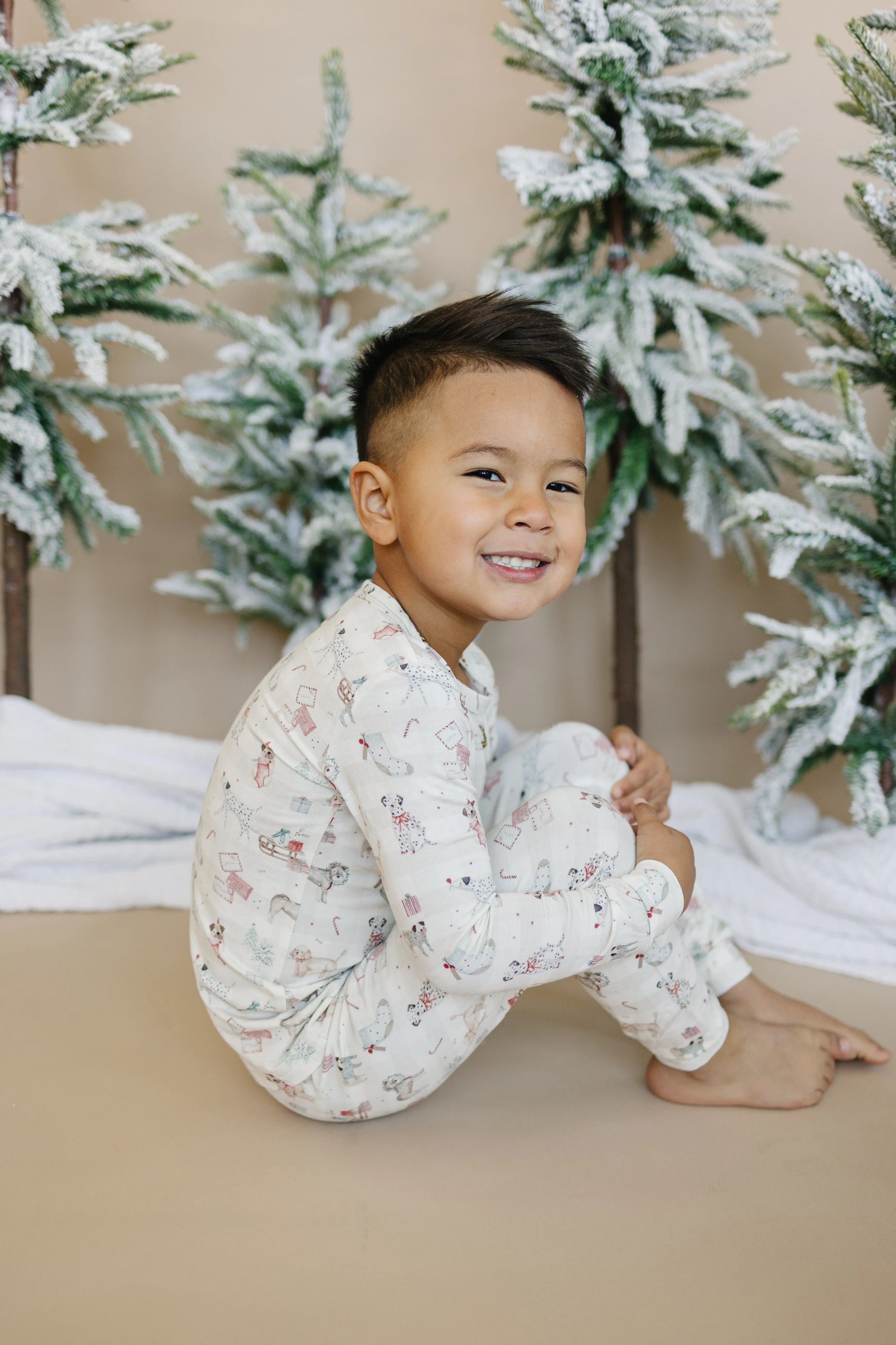 Santa Paws 2pc Bamboo Pajamas - BIG FRENCHIES