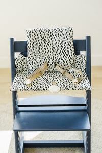 Black Dots Cushion for the Stokke Tripp Trapp Highchair