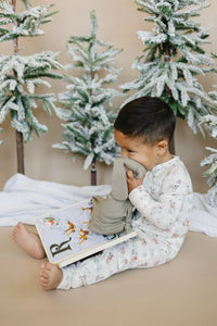Santa Paws Bamboo Zippy Pajamas - BIG FRENCHIES