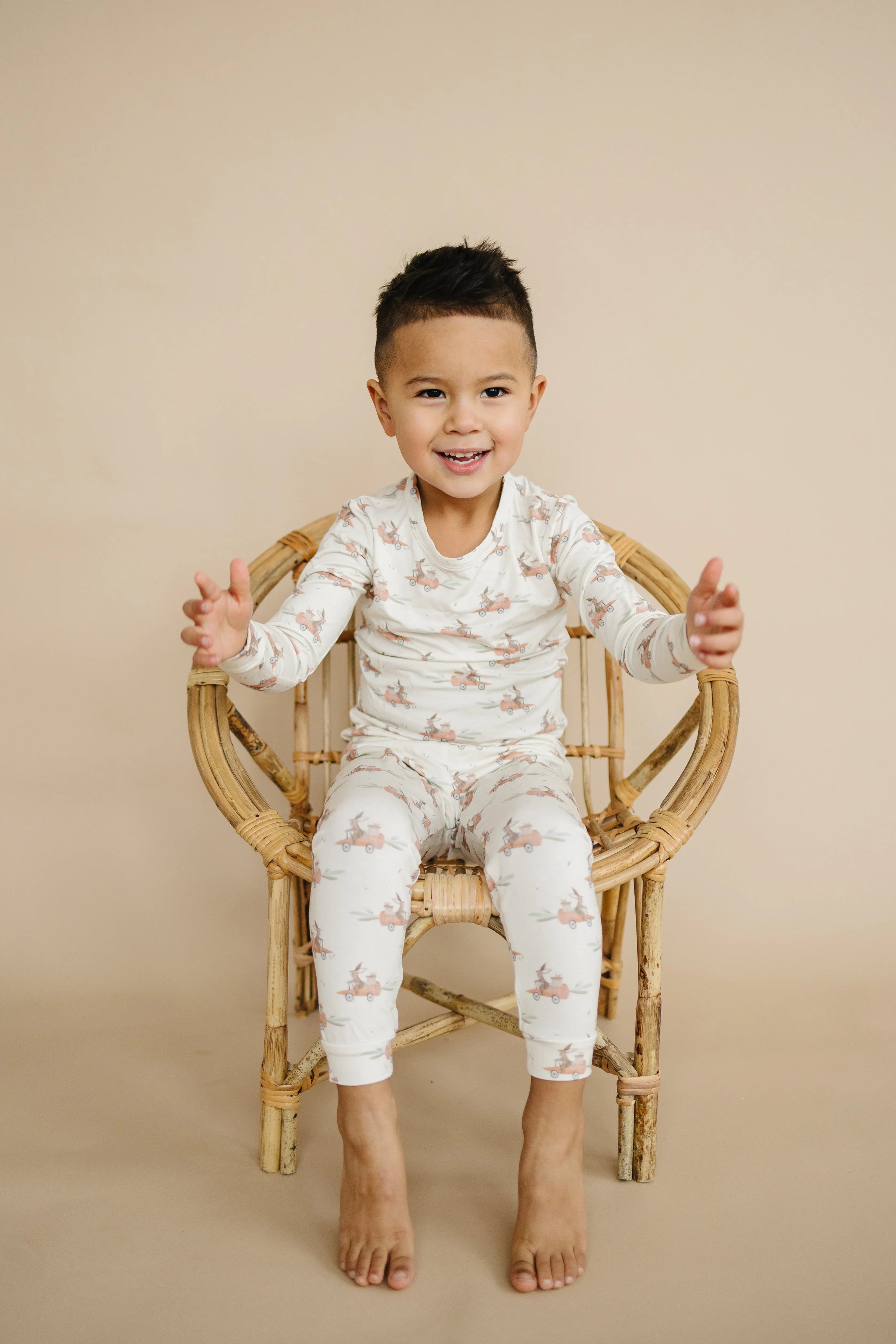 Cottontail Cruisers 2pc Modal Pajamas - BIG FRENCHIES