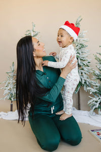 Santa Paws Bamboo Zippy Pajamas - BIG FRENCHIES