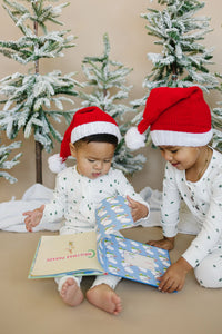 Tiny Trees Ribbed Bamboo Zippy Pajamas - BIG FRENCHIES