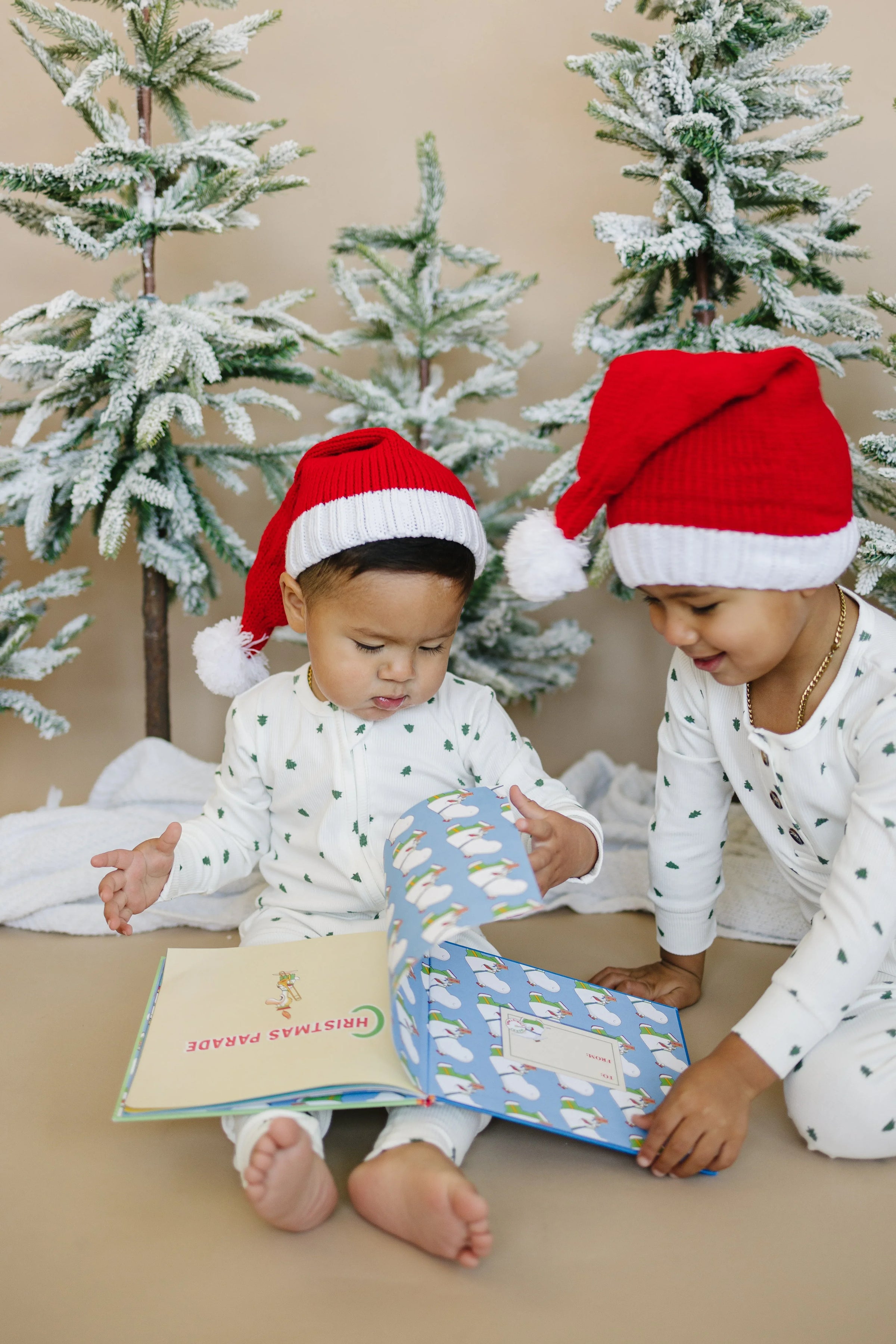 Tiny Trees Ribbed Bamboo Zippy Pajamas - BIG FRENCHIES