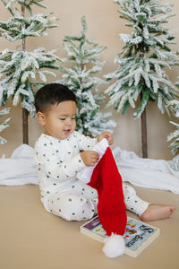 Tiny Trees Ribbed Bamboo Zippy Pajamas - BIG FRENCHIES