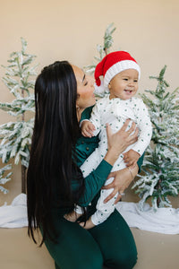 Tiny Trees Ribbed Bamboo Zippy Pajamas - BIG FRENCHIES